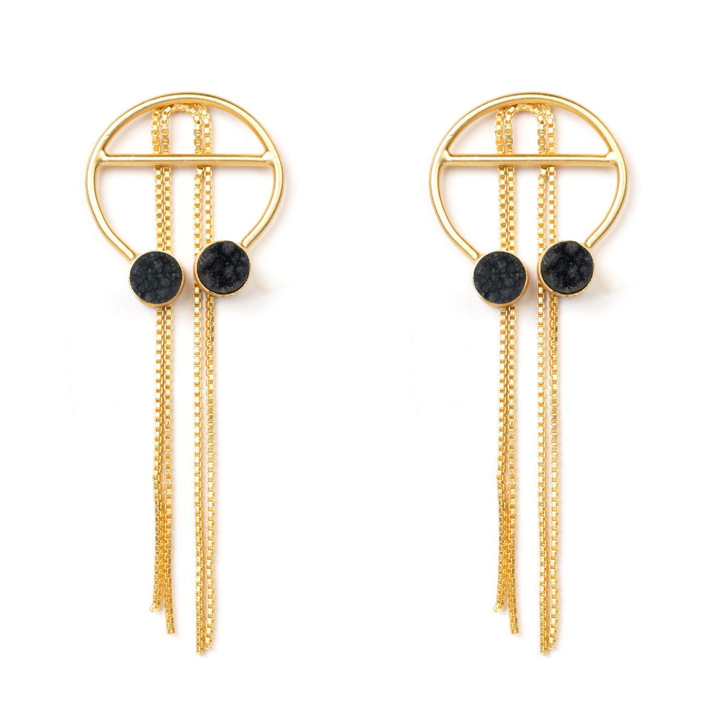 Day to Night Blue Moon Drop Earrings