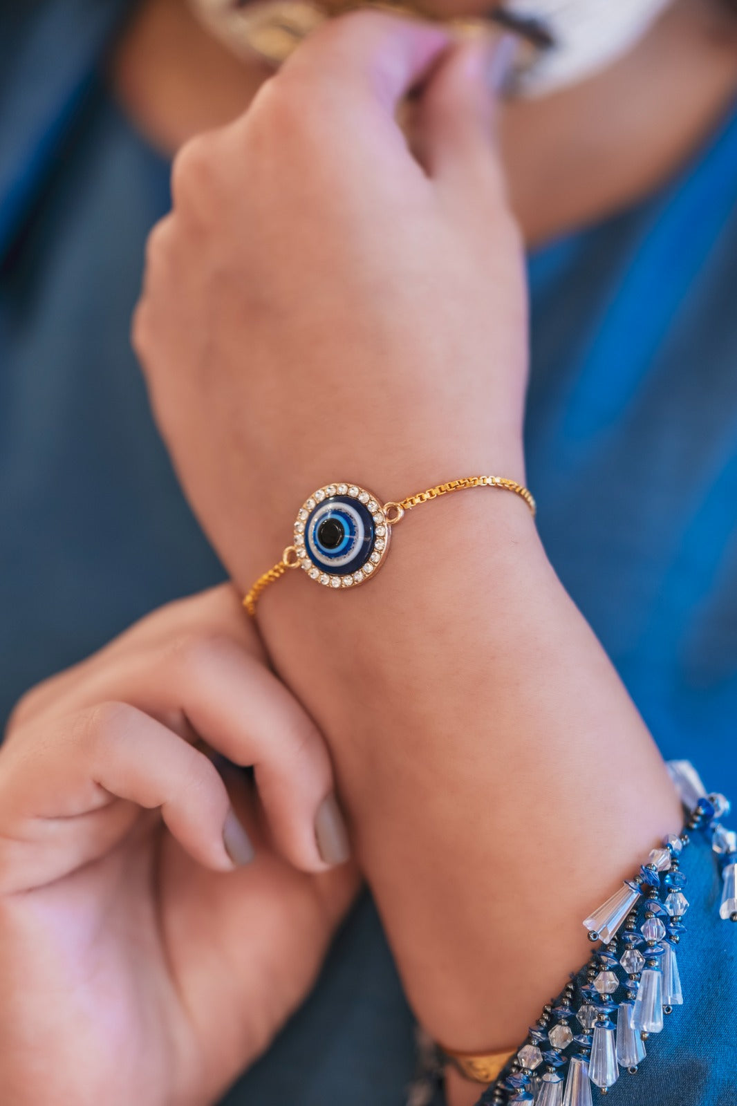 Evil Eye Rakhi (Restricted to deliveries in India and Singapore)